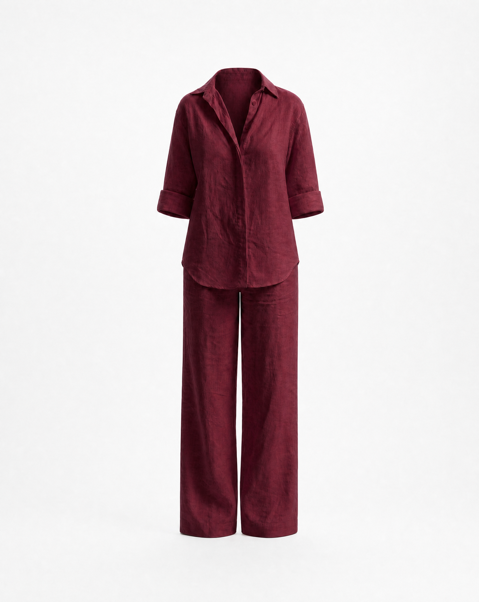 coordēt Cotton Co-ord Set | Women's Relaxed Loungewear Set | Cranberry Wednesday